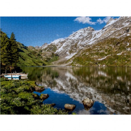 CALVENDO Puzzle CALVENDO Puzzle Bergsee im Berner Oberland Пазл CALVENDO Пазл горного озера в Бернском Оберланде