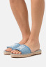 Tommy Hilfiger FLAT Mules light blue ПЛОСКИЕ Мюли светло-синий