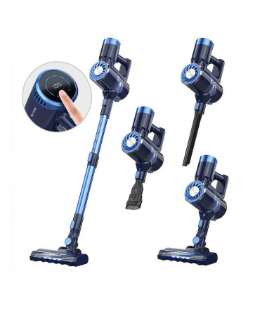 Tocmoc Tocmoc Akku-Stielstaubsauger PCare Akku-Staubsauger 4 in 1 Stick P3, Echtzeit-Leistungsanzeige, 210,00 W, beutellos, 65000 U/min, 2 Geschwindigkeiten, 4-Stufen-Filtration Беспроводной пылесос Tocmoc Беспроводной пылесос PCare 4 в 1 с ручкой P3, от