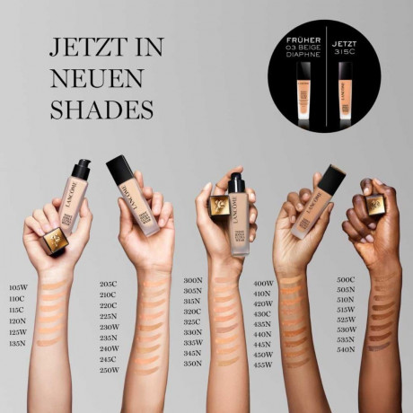 Lancome Teint Idole Ultra Wear 315C (fruher 03) Идолы цвета лица ультра изнашиваются