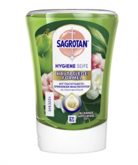 Sagrotan No-Touch Nachfгller Flгssige Handseife Grгner Apfel &amp; Jasminblüte Сагротан Сменный блок жидкого мыла для рук Зеленое яблоко и жасмин, 250 мл