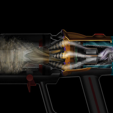 DYSON DYSON Akku-Hand-und Stielstaubsauger Dyson V12™ Detect Slim Total Clean, 545 W, Beutellos Беспроводной ручной пылесос DYSON Dyson V12™ Detect Slim Total Clean, 545 Вт, без мешка