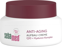 SEBAMED Anti-Aging Aufbau-Creme, 50 g, Себамед Антивозрастной крем для лица, Q10, гиалуроновая кислота, укрепление кожи, 50 г