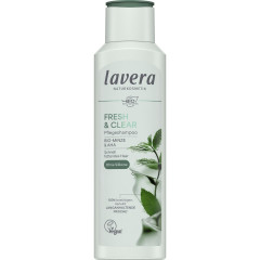 LAVERA Pflegeshampoo Fresh &amp; Clear, 250 ml, Лавера Шампунь для жирных волос Свежесть и Чистота, био-мята и зеленый чай, 250 мл