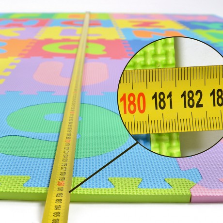 Pink Papaya Puzzlematte mit Zahlen und Buchstaben Kids Zone Коврик-пазл с цифрами и буквами Kids Zone