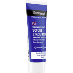 Neutrogena Norwegische Formel Sofort einziehende Handcreme Reisegroesse, 15 ml, Neutrogena Норвежская формула Быстровпитывающийся крем для сухой кожи рук, дорожный формат, 15 мл