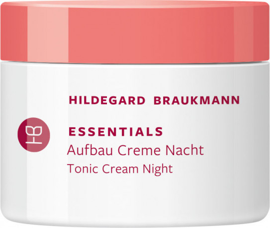Hildegard Braukmann ESSENTIALS Aufbau Creme Nacht, 50 ml, Hildegard Braukmann ночной крем для лица для сухой кожи, для женщин, 50 мл
