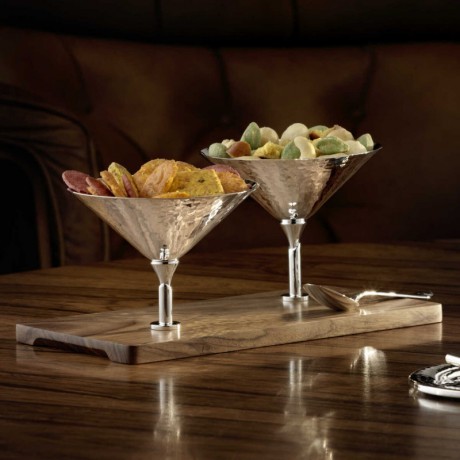 Robbe & Berking Robbe & Berking Martele Bar-Kollektion - 90 g versilbert Snackbar 23,8x11,8x10,5 cm Robbe & Berking Martele Bar Collection - 90 г посеребренного батончика 23,8x11,8x10,5 см