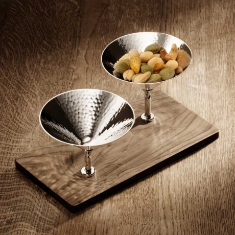 Robbe & Berking Robbe & Berking Martele Bar-Kollektion - 90 g versilbert Snackbar 23,8x11,8x10,5 cm Robbe & Berking Martele Bar Collection - 90 г посеребренного батончика 23,8x11,8x10,5 см