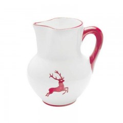 Gmundner Keramik Gmundner Keramik Rubinroter Hirsch Krug Wiener Form 1 L / h: 8,8 cm Кувшин Gmundner Ceramics Ruby Red Deer, венская форма, 1 л / высота: 8,8 см