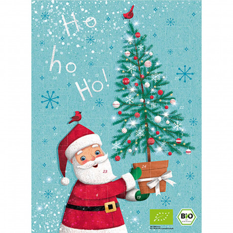Windel Bio Adventskalender, Windel Bio органический шоколадный адвент-календарь 2026 с 24 фигурками, 75 г