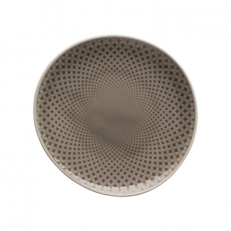 Rosenthal Rosenthal Junto Pearl Grey - Porzellan Teller flach 16 cm Rosenthal Junto Pearl Grey - Тарелка фарфоровая плоская 16 см