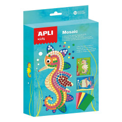APLI Kids Unterwasser Mosaik mit EVA (Foam) Teilen in 10 Farben Подводная мозаика с деталями из EVA (пены) в 10 цветах