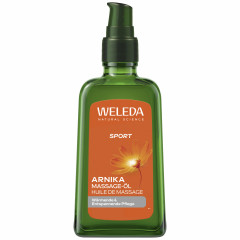 WELEDA ARNIKA Massage-Oel, 100 ml, Массажное масло с арникой для ухода до и после спорта, 100 мл