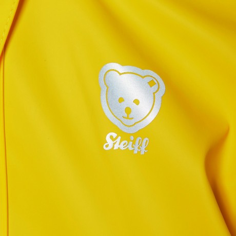 Steiff Regenmantel mit abnehmbarer Sicherheitskapuze Regenmantel fur Kinder Дождевик со съемным защитным капюшоном Дождевик детский