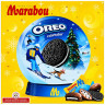 Marabou Oreo Adventskalender 2026, Адвент-календарь 2026 Marabou Oreo с печеньем и молочным шоколадом, 24 сюрприза, 275 г