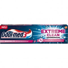 Odol med3 Extreme Clean Tiefenreinigungs Экстремальная чистота зубная паста для глубокого очищения,  75 г