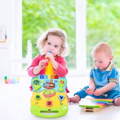 COSTWAY® Lauflernwagen mit Lichtern und Musik Детские ходунки со светом и музыкой