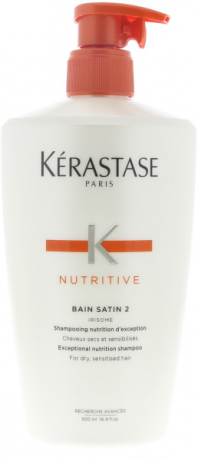 Kerastase (Керастаз) Nutritive Irisome Bain Satin 2 Увлажняющий кондиционер для волос, ohne Pumpspender без спендера/ 500 мл