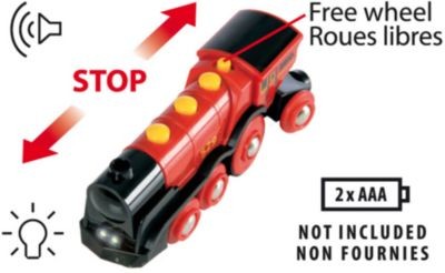 BRIO Rote Lola Batterielok Аккумуляторный локомотив Red Lola