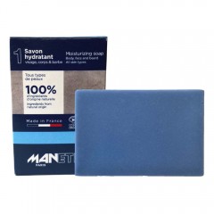 MANETIK Body. Face &amp; Beard Soap Moisturizing 100g  Тело. Мыло для лица и бороды увлажняющее 100г