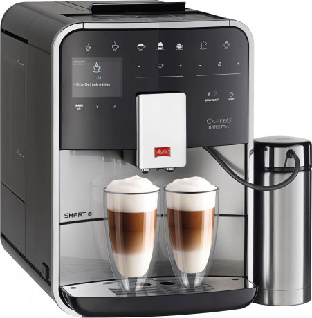Melitta Melitta Kaffeevollautomat Barista TS Smart F 86/0-100, Edelstahl, Hochwertige Front aus Edelstahl, 21 Kaffeerezepte 8 Benutzerprofile Полностью автоматическая кофемашина Melitta Barista TS Smart F 86/0-100, нержавеющая сталь, высококачественная