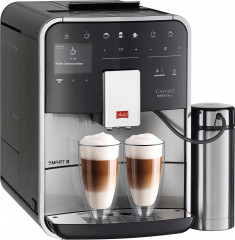 Melitta Melitta Kaffeevollautomat Barista TS Smart F 86/0-100, Edelstahl, Hochwertige Front aus Edelstahl, 21 Kaffeerezepte  8 Benutzerprofile  Полностью автоматическая кофемашина Melitta Barista TS Smart F 86/0-100, нержавеющая сталь, высококачественная 