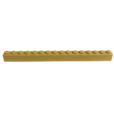 LEGO LEGO Beige 1x16 Hochsteine -Tan 2465 Menge 250x LEGO Beige 1x16 High Bricks — Tan 2465 Количество: 250x