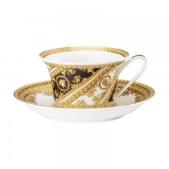 Rosenthal meets Versace Rosenthal Versace I love Baroque Teetasse 0,22 L mit Untertasse 2-tlg. Rosenthal Versace I love Baroque Чашка для чая 0,22 л с блюдцем 2 шт.