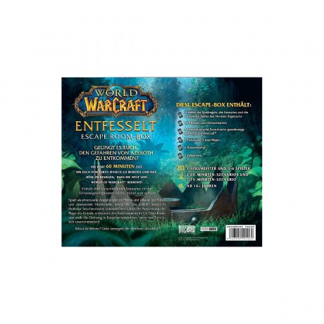Panini Verlag Escape Game: World of Warcraft: Entfesselt (Escape Room-Box) Игра-квест: World of Warcraft: Unleashed (коробка с квестом)