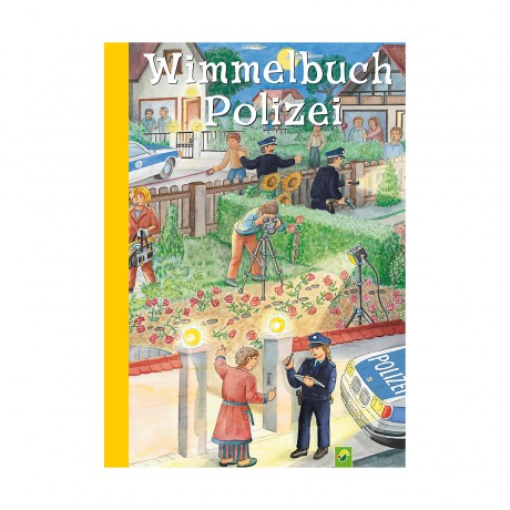 Schwager  Steinlein Verlag Wimmelbuch Polizei fur Kinder ab 3 Jahren Поиск предметов полиция для детей от 3 лет.