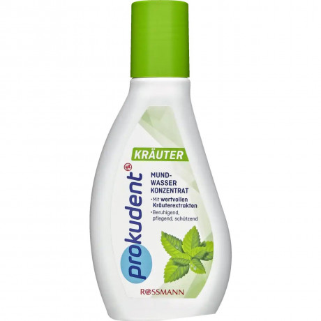 Prokudent Mundwasser Konzentrat  Ополаскиватель для полости рта Концентрат трав с ценными растительными экстрактами 125 г