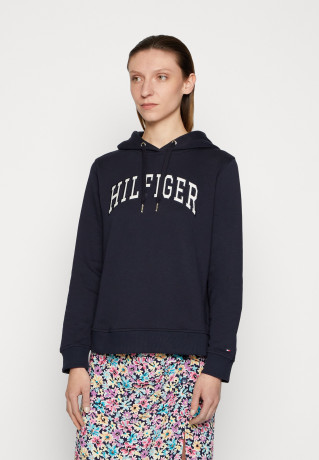 Tommy Hilfiger VARISTY HOODIE Hoodie desert sky VARISTY HOODIE Толстовка с капюшоном небо пустыни