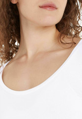 Tommy Hilfiger LANGARM Long sleeved top weiss LONG SLEEVE Топ с длинными рукавами белый