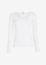 Tommy Hilfiger LANGARM Long sleeved top weiss LONG SLEEVE Топ с длинными рукавами белый