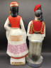 Бутылки винтажные Metaxa / Ouzo для алкогольных напитков в виде фигур женщины и мужчины в традиционных костюмах, мужчина - 31 х 11 см, женщина 33 х 14 см, Греция, 1980-90гг.