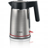 BOSCH BOSCH Wasserkocher TWK6M480, 1,7 Liter 2400W Edelstahl Tassenanzeige Wasserstandsanzeige  Чайник BOSCH TWK6M480, 1,7 л, 2400 Вт, чашка из нержавеющей стали, индикатор уровня воды