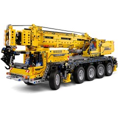 MOULD KING Klemmbausteineset Mobilkranwagen Комплект зажимных блоков для автокранов