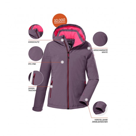 killtec Outdoorjacke KOW 198 GRLS JCKT Outdoorjacken Уличная куртка KOW 198 GRLS Уличные куртки JCKT