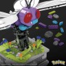 Mattel Pokemon Motion Smettbo bewegliches Bauset Подвижный строительный набор Pokemon Motion без масла