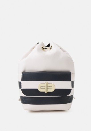 Tommy Hilfiger HERO TURNLOCK BACKPACK Rucksack feather white/space blue РЮКЗАК HERO TURNLOCK Рюкзак перо белое/космический синий