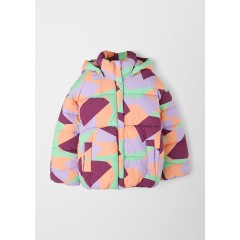s.Oliver Steppjacke mit Allover-Muster Outdoorjacken fur Madchen Стеганая куртка с узором по всей поверхности Куртки для улицы для девочек