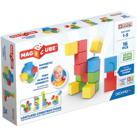 Geomag Geomag Magicube FullColor Recycled Try me 16 Teile Geomag Magicube FullColor Recycled Try me 16 частей