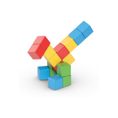 Geomag Geomag Magicube FullColor Recycled Try me 16  Teile Geomag Magicube FullColor Recycled Try me 16 частей