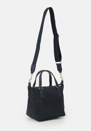 Tommy Hilfiger POPPY SMALL TOTE Across body bag space blue POPPY SMALL TOTE Сумка через плечо космический синий