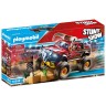 PLAYMOBIL 2er Set: 70550 Stuntshow Monster Truck Shark + 70549 Stuntshow Monster Truck Horned Набор из 2 предметов: 70550 Акула-монстр-шоу с трюками + 70549 Рогатый монстр-трак с трюками