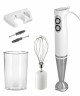 QUIGG QUIGG Stabmixer Stabmixer SET 500W Edelstahl Purierstab Mixer Handmixer, 500,00 W, Stufenlose Geschwindigkeitskontrolle am Kopf des Gerates  Ручной блендер QUIGG ручной блендер SET 500 Вт, миксер со очищающим стержнем из нержавеющей стали, ручной ми