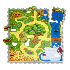 Hakuna Matte Puzzlematte fur Babys – Dinosauriersafari Puzzlematten Детский коврик-пазл