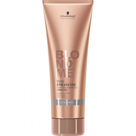 Schwarzkopf (Шварцкопф) Professional Blondme Bonding Shampoo Шампунь для окрашенных волос Cool Blondes Tone Enhancing, 1000 мл