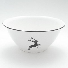 Gmundner Keramik Gmundner Keramik Grauer Hirsch Salatschussel d: 33 cm / h: 14 cm / 4,5 L Керамическая салатница Gmundner из серого оленя д: 33 см / высота: 14 см / 4,5 л